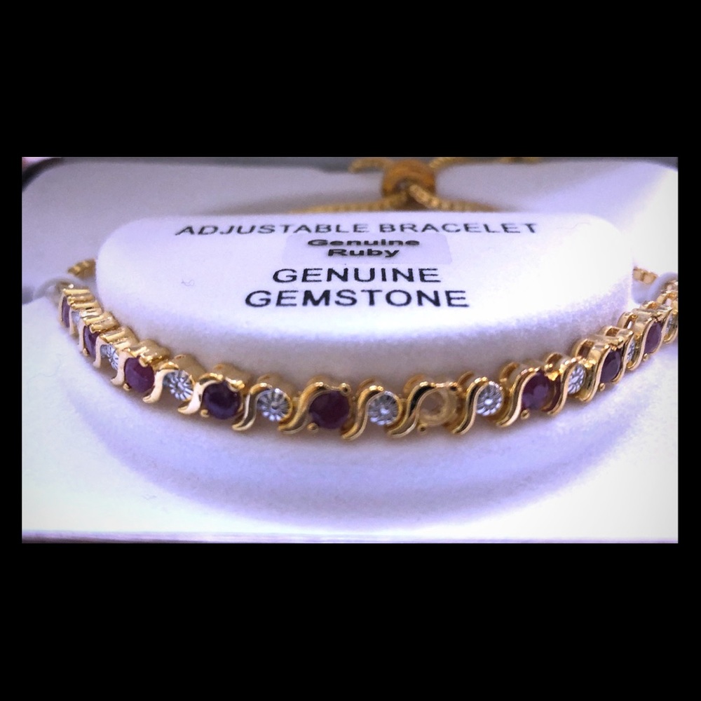 Ruby  bracelet